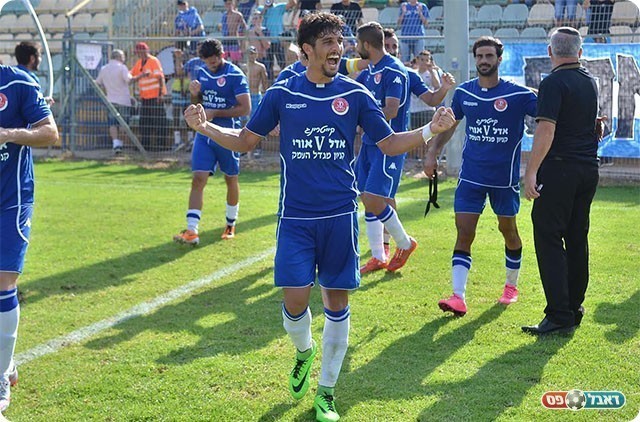 גיבור המשחק של מגדל העמק. שינהר מורד (ארנון לוי)