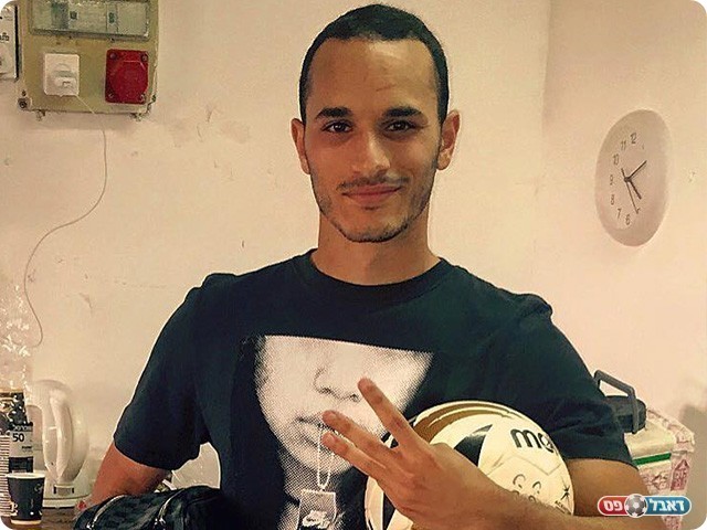 שלושער מדהים. ראובן בסיום המשחק (פייסבוק)