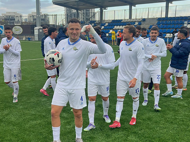 במקום הראשון. שחקני קרית גת