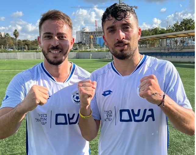 הכובשים לדימונה:פיניש ואלקרנאוי(צילום:מ.ס דימונה)