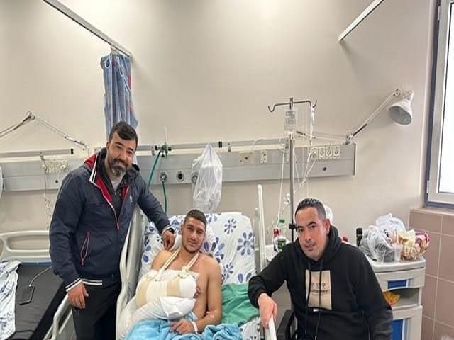 סופ"ש מתסכל. מוחמד עומרי ואנשי הנהלת בועיינה לאחר הניתוח